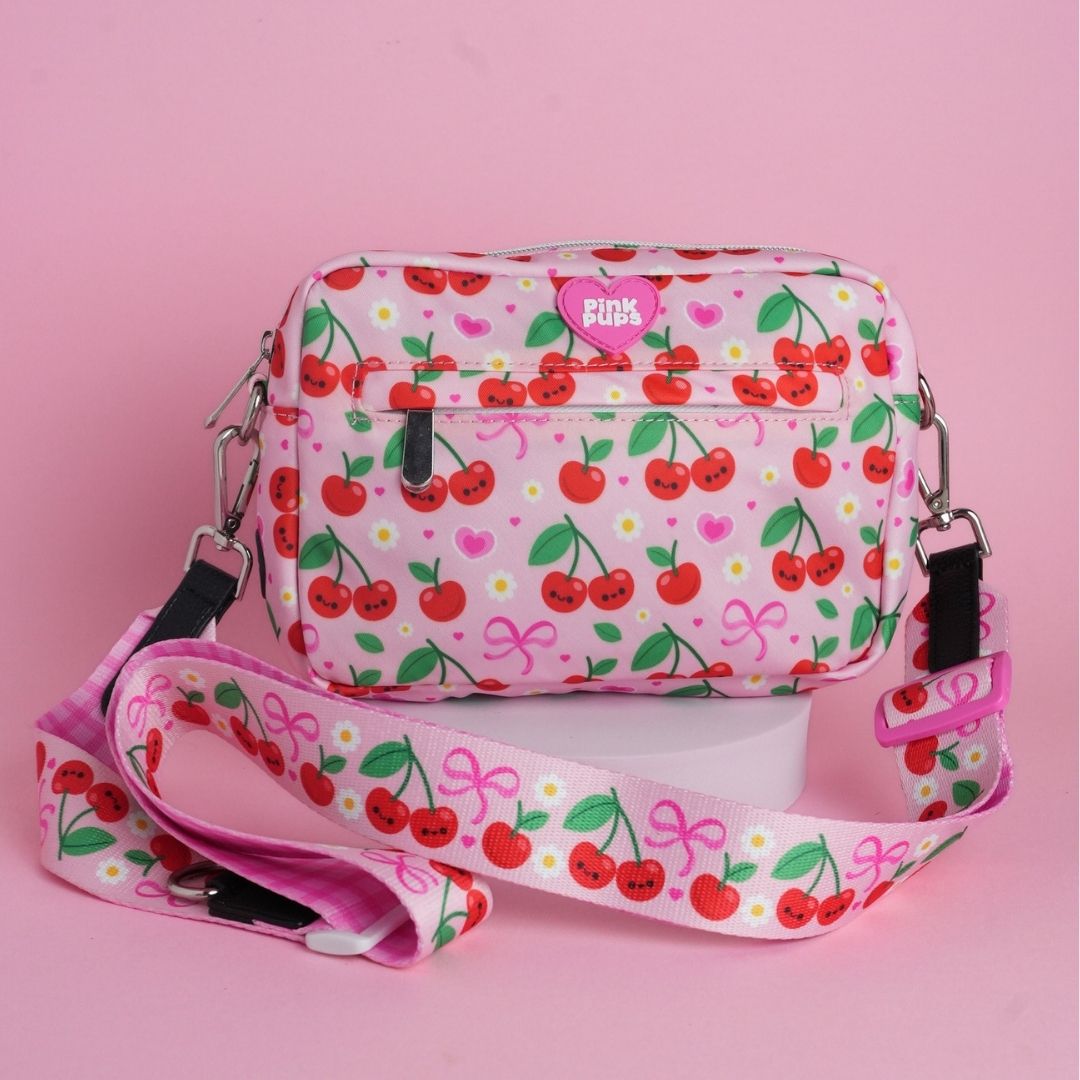 Sour Cherry Dog Walking Bag