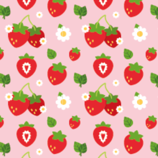 Strawberry Fields Dog Poop Bag Holder