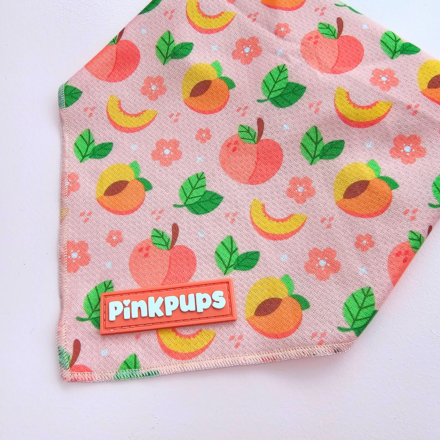 Just Peachy Cooling Dog Bandana