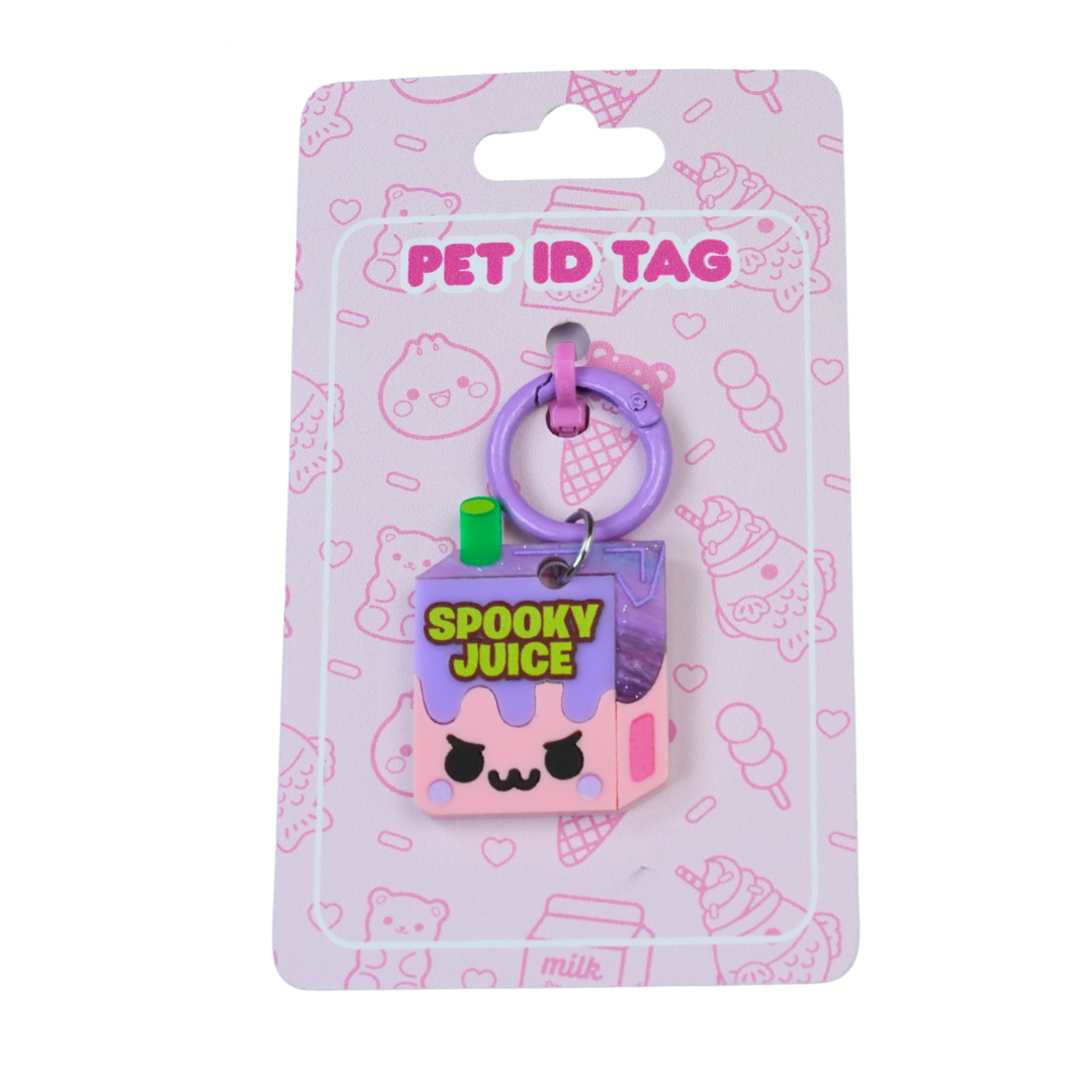 Spooky Juice Halloween Pet ID Tag