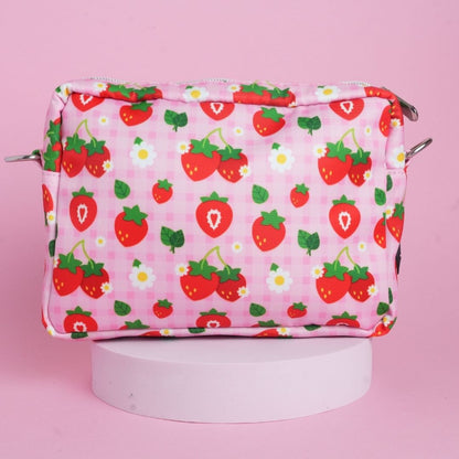 Strawberry Fields Dog Walking Bag