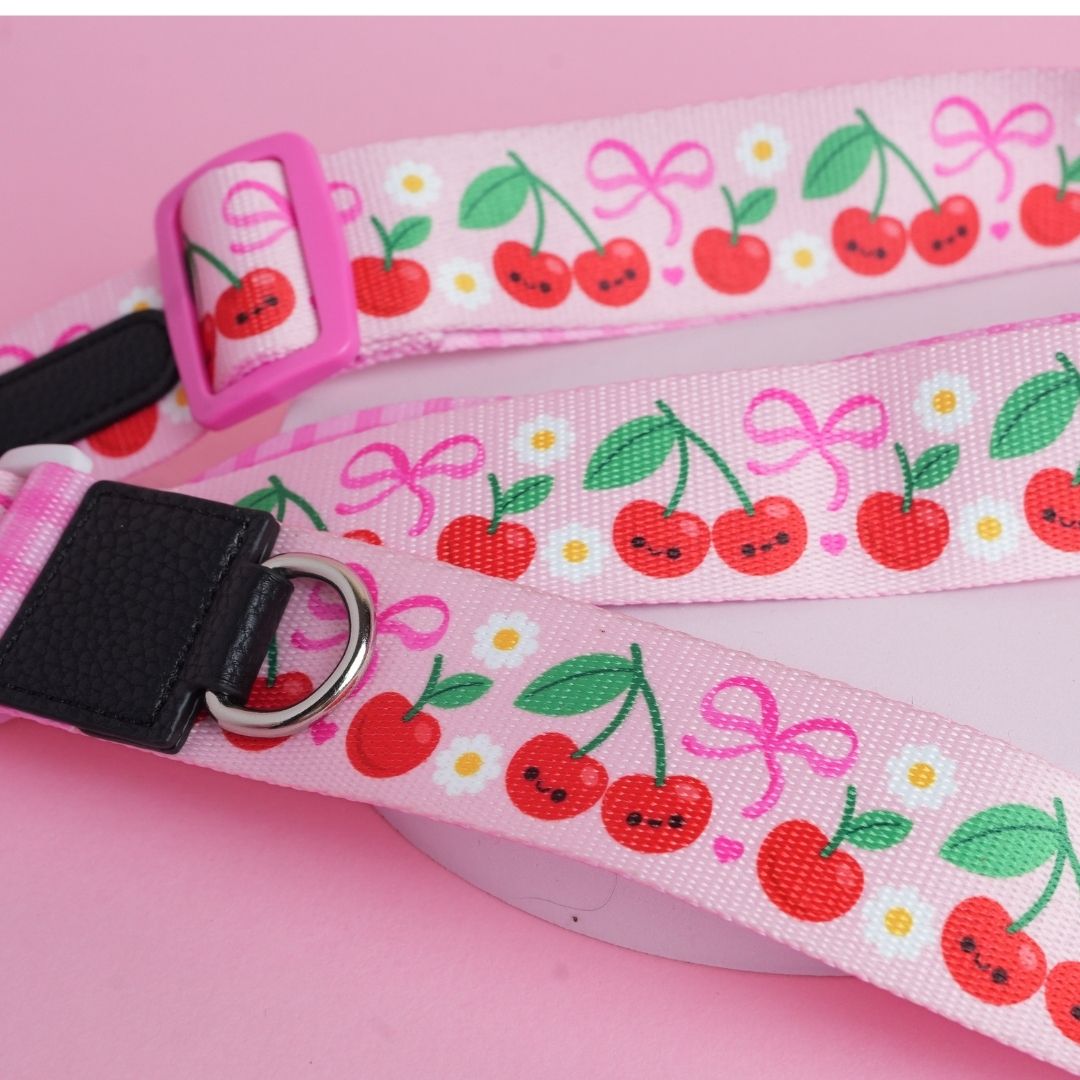 Sour Cherry Dog Walking Bag