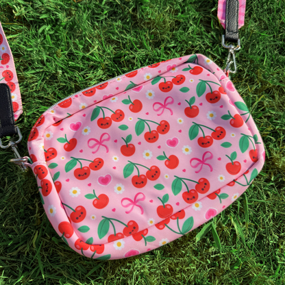 Sour Cherry Dog Walking Bag