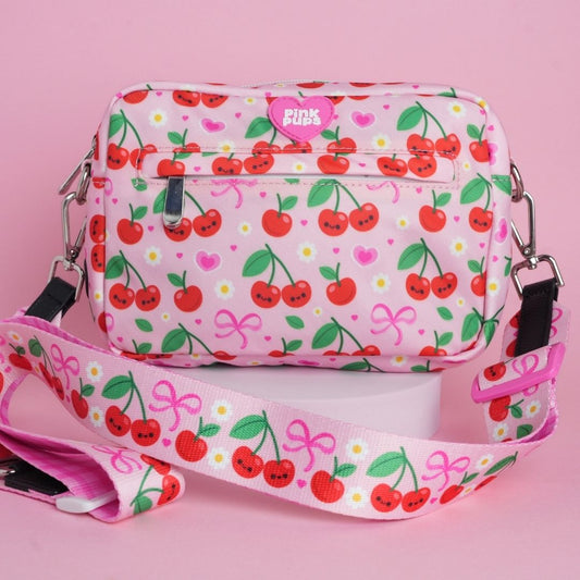 Sour Cherry Dog Walking Bag