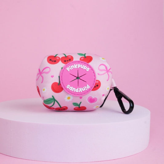 Sour cherry poop bag holder