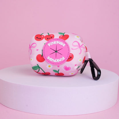 Sour cherry poop bag holder
