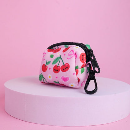 Sour cherry poop bag holder
