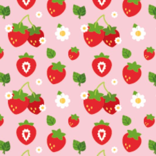 Strawberry Fields Dog Poop Bag Holder