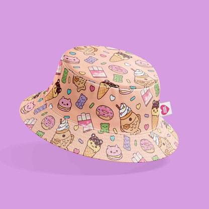Reversible Summer Snack Bucket Hat