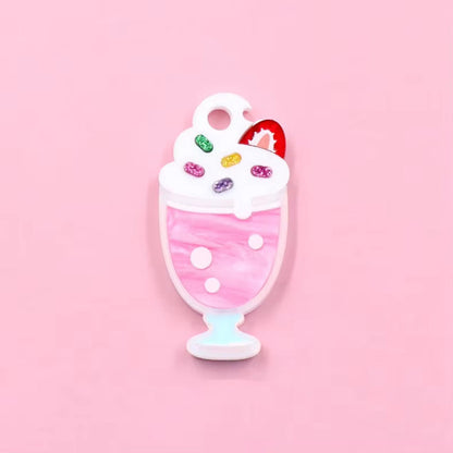 Milkshake Pet ID Tag