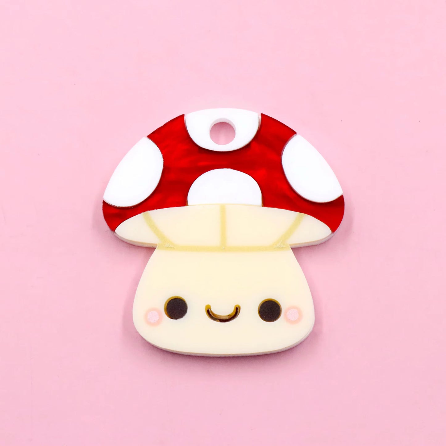 Toadstool Pet ID Tag