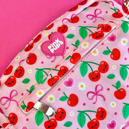 Sour Cherry Dog Walking Bag
