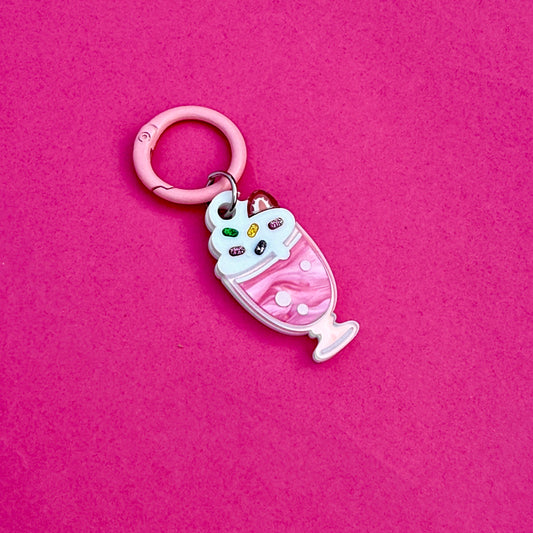Milkshake Pet ID Tag
