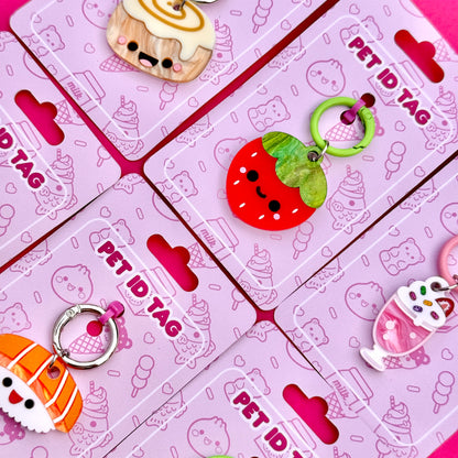 Milkshake Pet ID Tag