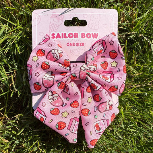 Milkshake Sailor Bow Tie
