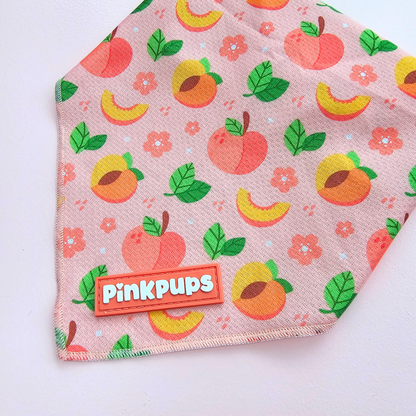 Just Peachy Cooling Dog Bandana