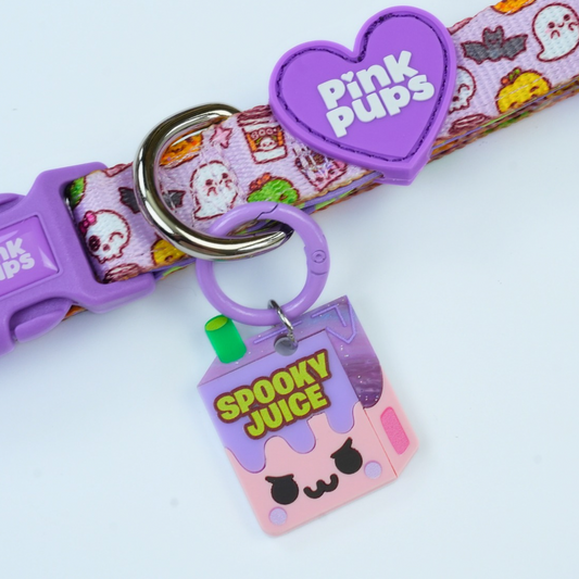 Spooky Juice Halloween Pet ID Tag