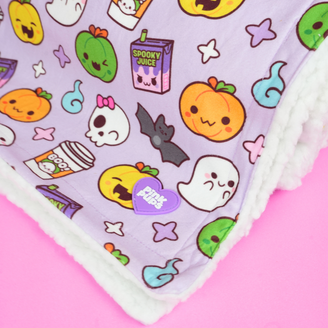 Fright Night Halloween Dog Blanket