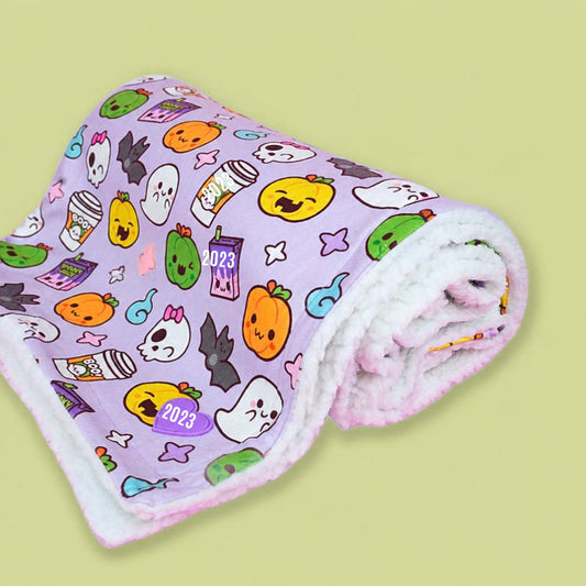 Fright Night Halloween Dog Blanket